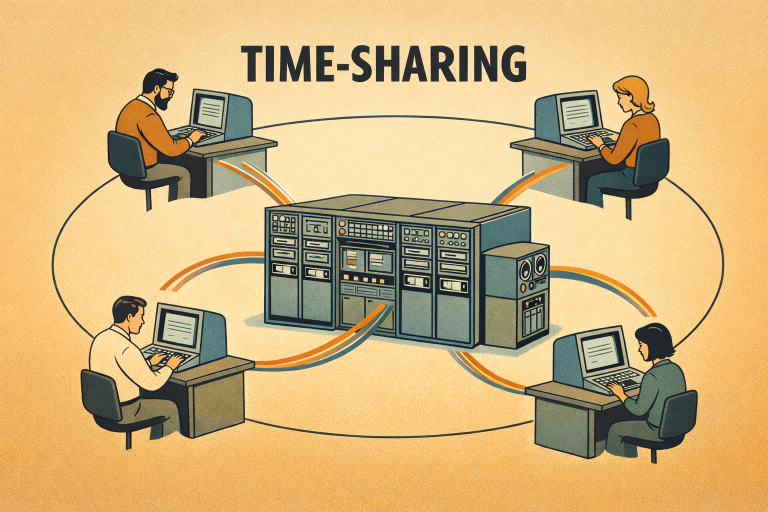 Le time-sharing (ou partage de temps)