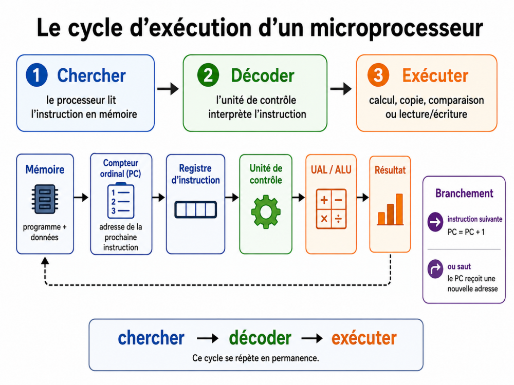 Cycle processeur