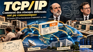 TCP/IP : comment des réseaux différents ont appris à communiquer
