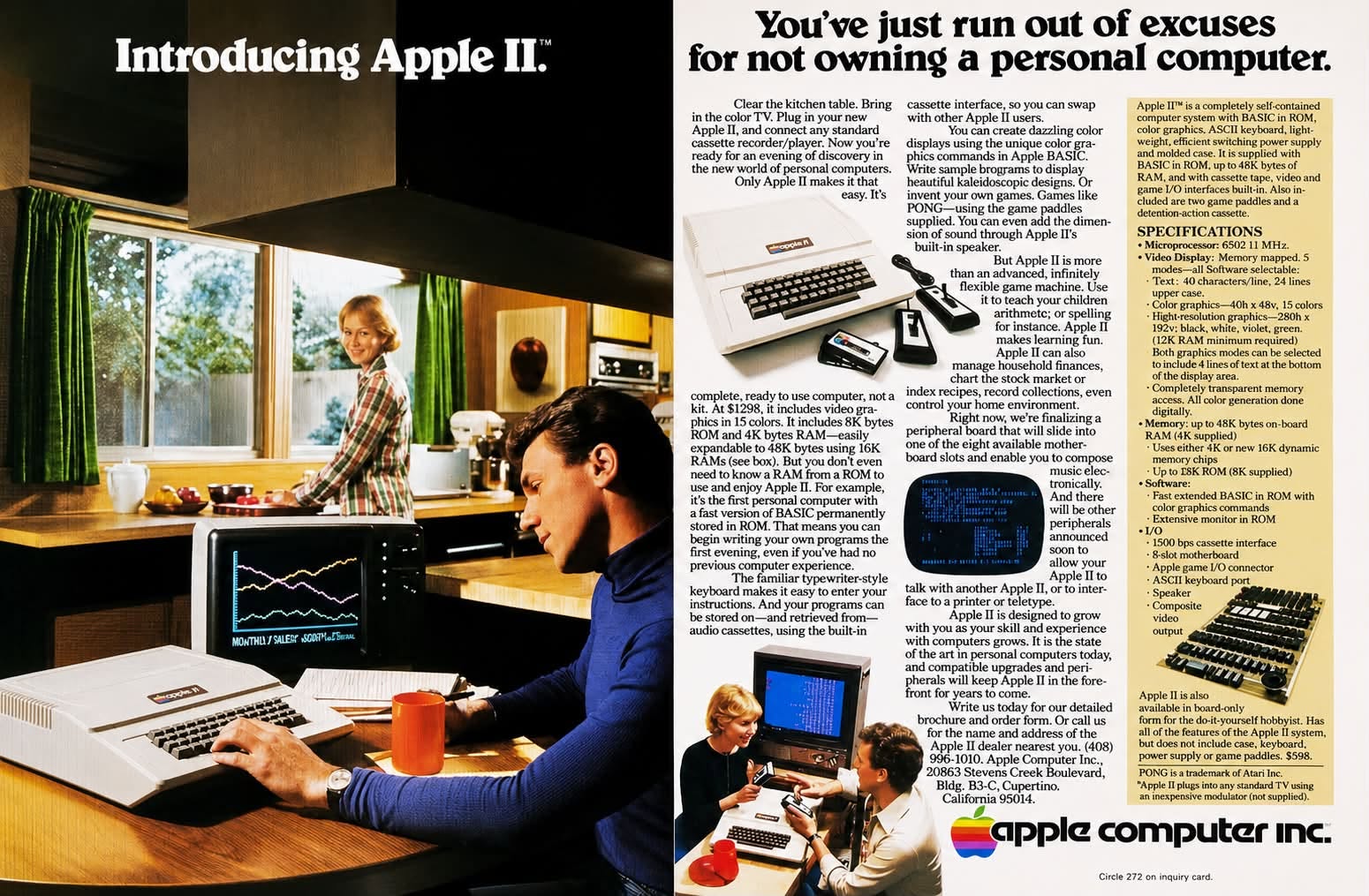 Publicité Apple II