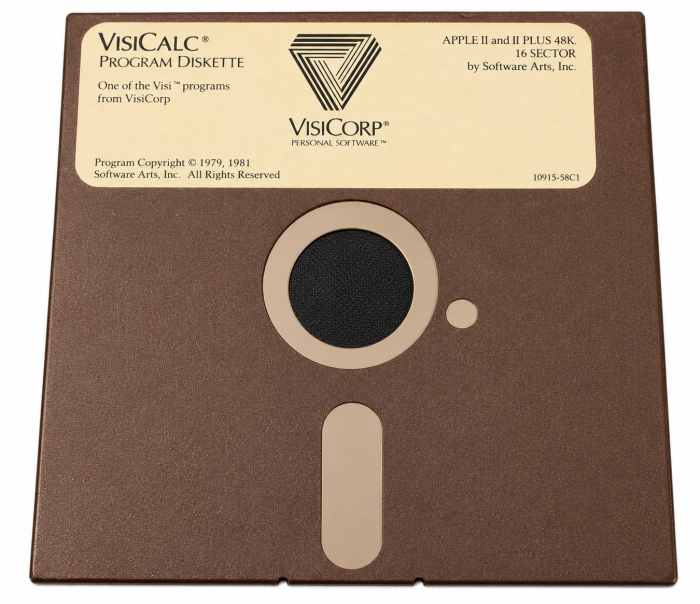 VisiCalc : Disquette