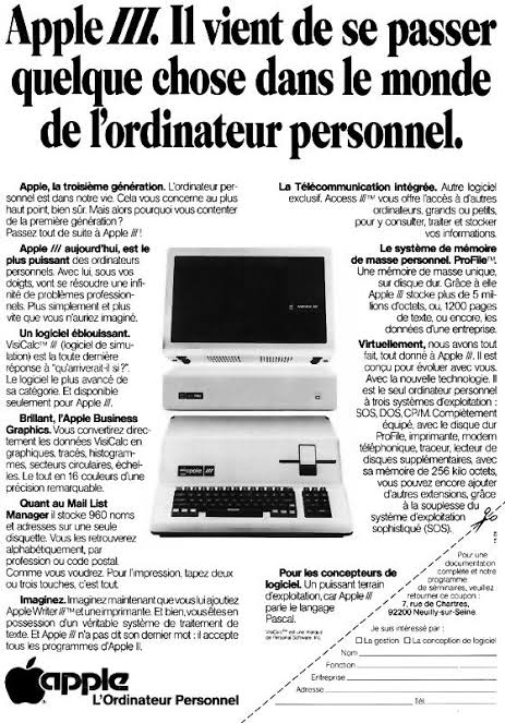 Publicité Apple III