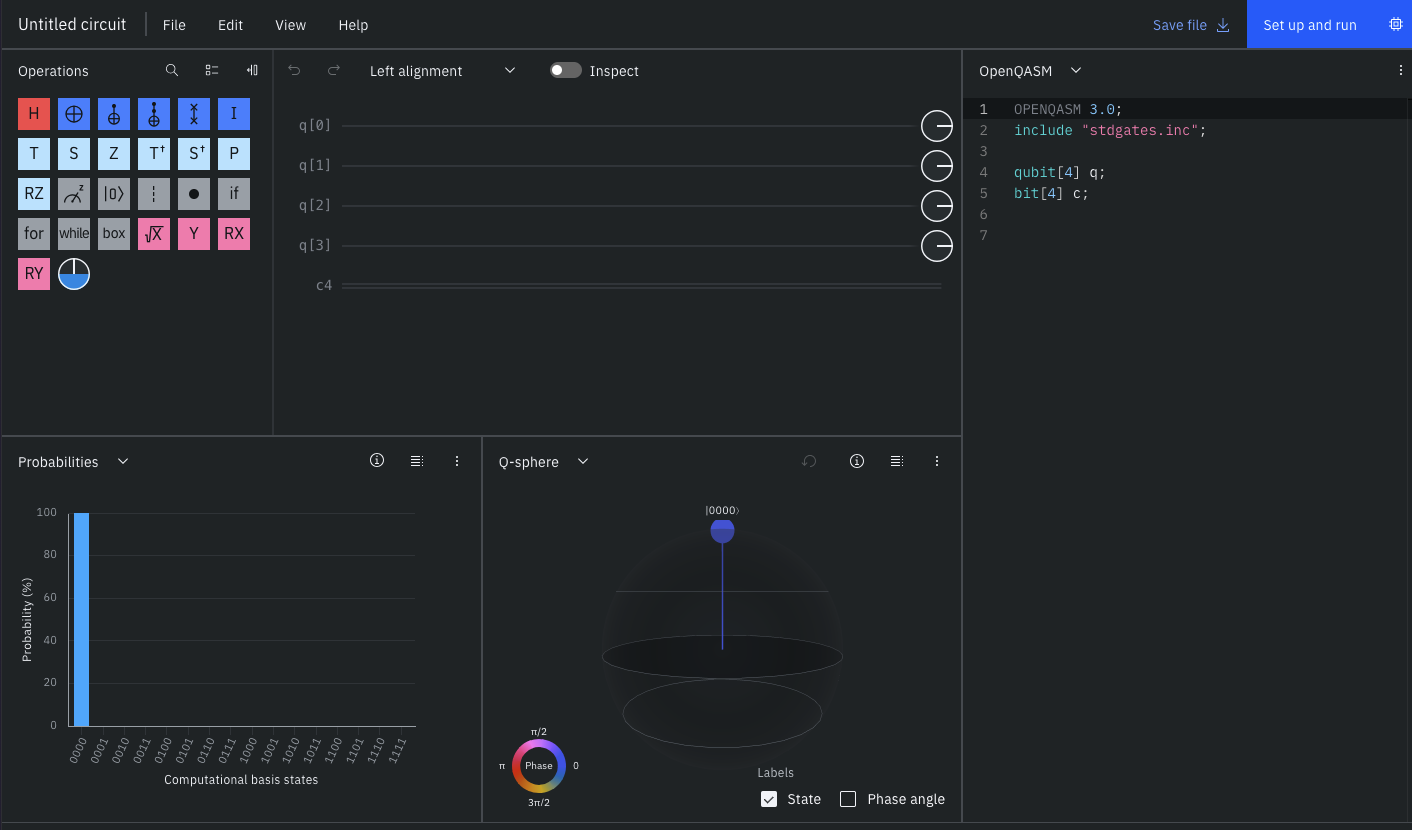Composer IBM Quantum