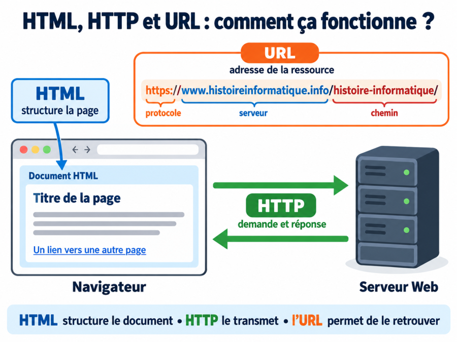 Comprendre HTML, HTTP et URL