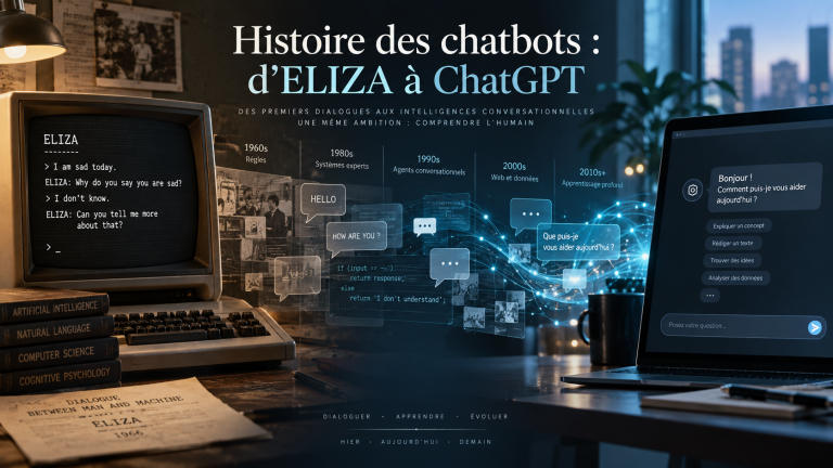 Histoire des chatbots : d’ELIZA à ChatGPT