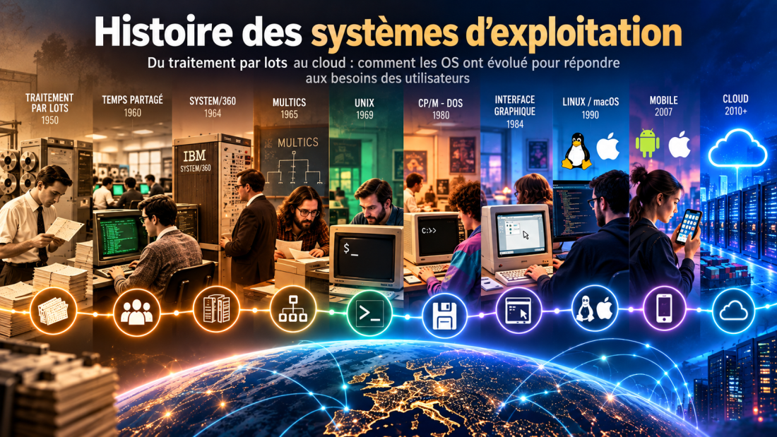 Les systèmes d'exploitation