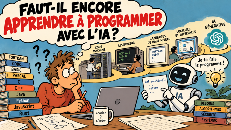 Faut-il encore apprendre à coder ?